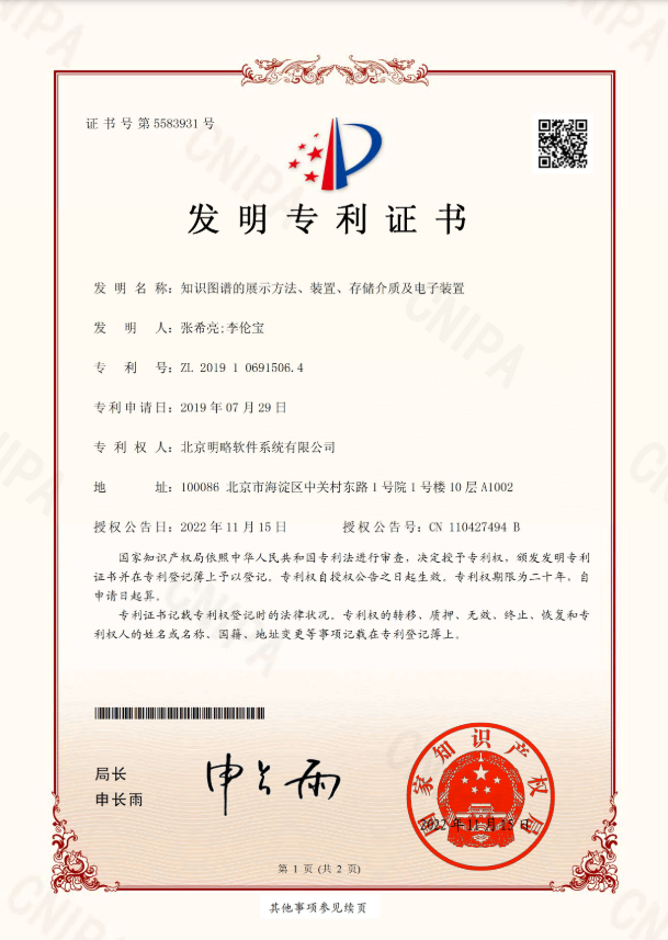 知識圖譜的展示方法、裝置、電子設(shè)備及可讀存儲介質(zhì)